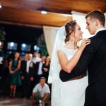 Wedding couple dance