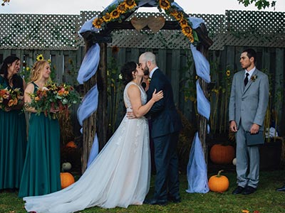 Outdoor wedding